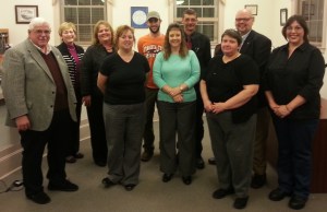 Participants celebrate graduation at “Pop Up Marion Round Five Small Business Boot Camp” March 4, 2014